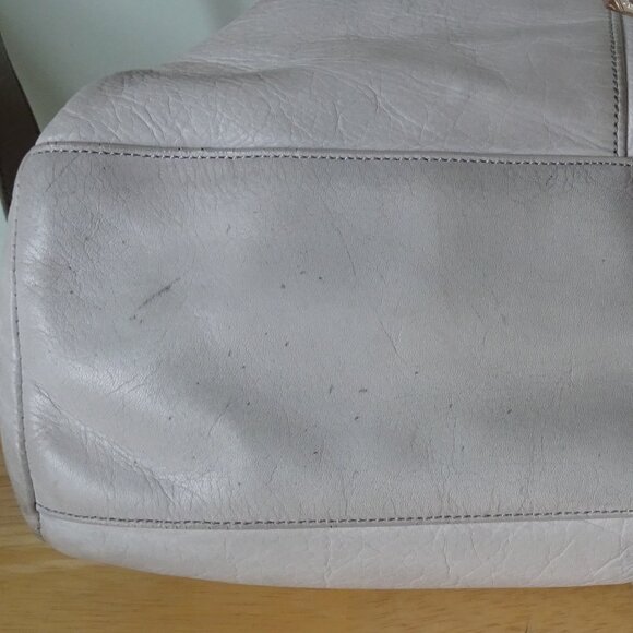 Cole Haan Grey Leather Felicity Backpack Travel Bag Work Purse main image 6